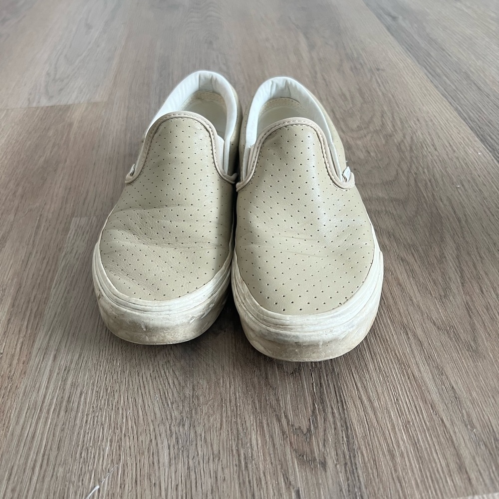 Used womens slip on vans